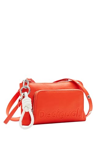 Desigual Mone_Half Logo 24 Lis, Portafoglio Bi-Fold Donna, Arancione, 24Sayp01