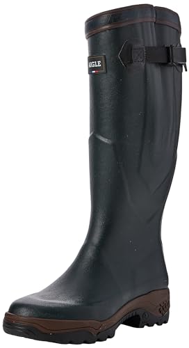 Aigle Parcours 2 Var, Stivali Da Caccia, Unisex - Adulto, Verde (Bronze), 44 Eu