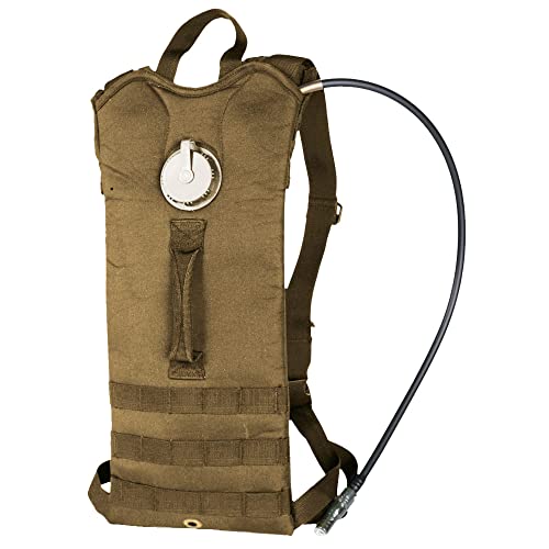 Mil-Tec Borsa Per Idratazione Basic Av. Cinghie Coy, Zaino Unisex-Adulto, Nero, Taglia Unica
