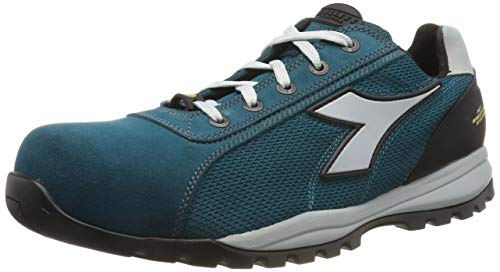 Utility Diadora Glove Net Low S1P Hro Sra Esd, Scarpe Antinfortunistiche Uomo, Verde Octane Green, 35 Eu
