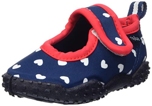 Playshoes Scarpe Aqua, Scarpe Aqua Unisex - Bambini E Ragazzi, Cuoricini, 18/19 Eu