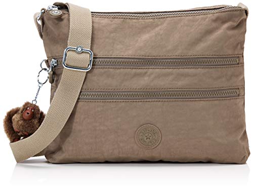 Kipling Alvar, Borse A Tracolla, Donna, Marrone (True Beige), Taglia Unica