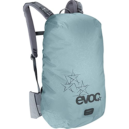 Evoc 601010131-M, Protezione Antipioggia Per Zaino Unisex-Adulto, Grigio Acciaio, M