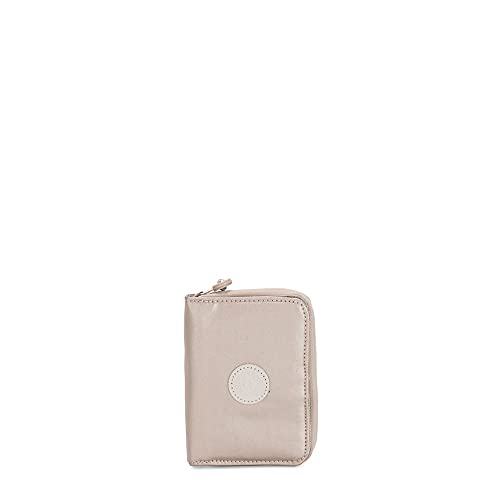 Kipling Money Love, Portafoglio, Donna, Argento (Metallic Glow), Taglia Unica