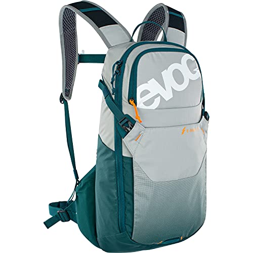 Evoc Sac À Dos E-Ride, Zainetto Unisex-Adulto, Grigio/Verde, 12 Litres