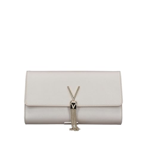 Valentino Divina Sa, Pochette Donna, Platino, Talla Única
