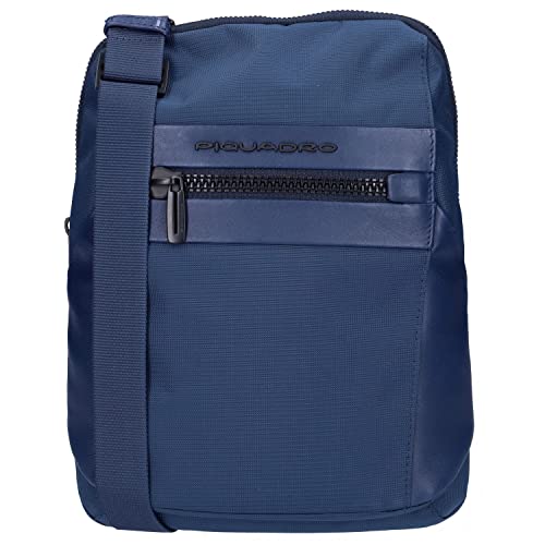 Piquadro Woody, Borsello Uomo, Blau_Blau, Taglia Unica