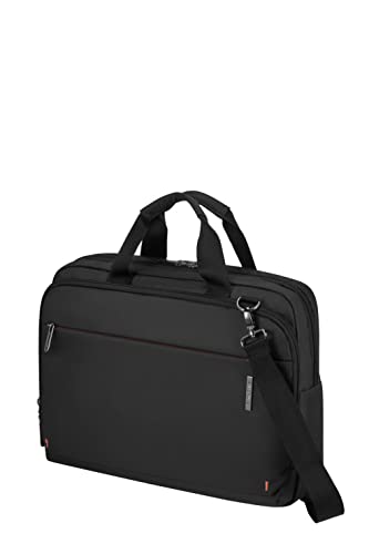 Samsonite Network 4-Borsa Per Laptop, Valigette Uomo, Nero (Nero Carbone), 15.6 Zoll