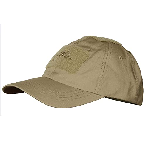 Helikon-Tex Berretto Bbc Da Uomo, In Policotone Ripstop Coyote, Marrone, Universale