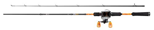 Abu Garcia Casting Max Stx, Combo Pesca Unisex, Grigio/Arancio, 1.98 M /15-60 G