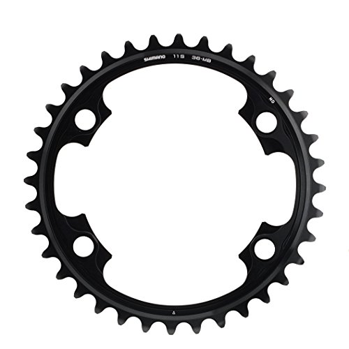 Shimano Durace 9000, Corona 36 Denti, Nero