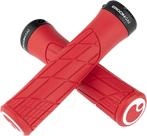 Ergon, Grips Ga2 Risky Red (Rouge) Unisex Adulto, Rosso, One Size