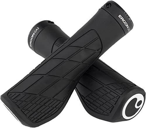 Ergon, Grips Ga3 Large Noir Unisex Adulto, Nero, L