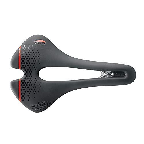 San Marco Wide Aspide Short Open Carbon Fx, Sella Per Bicicletta, Nero