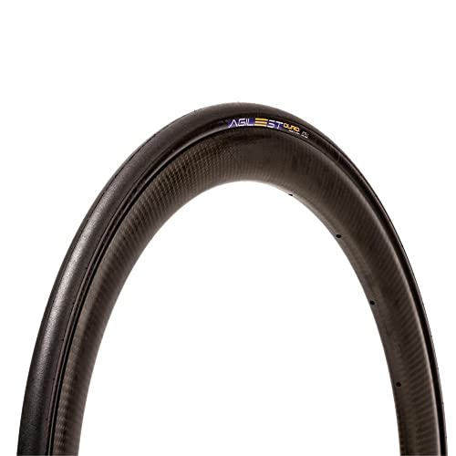 Panaracer Pneumatico Da Strada Pieghevole Duro Agilest, Bicicletta, Nero/Nero, 700 X 28C