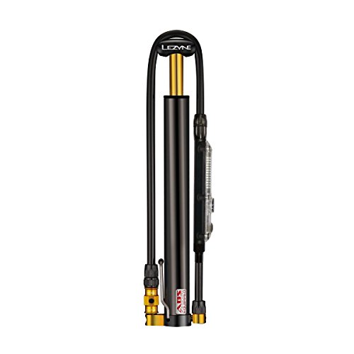 Lezyne Minipumpe Cnc Micro Floor Drive Digital Hvg, Schwarz-Glänzend 90Psi, 30Cm, 1-Mp-Mfdr-V204Hvdg, Mini Pompa Unisex Adulto, Nero, Misura Standard