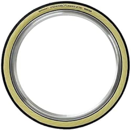Continental Contact Urban, Tire Unisex-Adult, Black/Cream, 16", 16 X 1.35