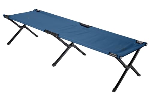 Grand Canyon Topaz Camping Bed L - Letto Da Campeggio Pieghevole In Alluminio - Letto Da Campeggio Pieghevole All'Aperto - Dark Blue (Blu)