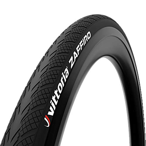 Vittoria Zaffiro V, Pneumatico Della Bicicletta Unisex-Adulto, Nero, 700 X 30C