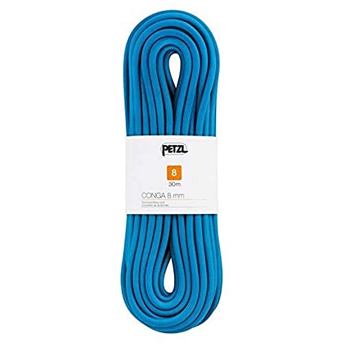 Petzl Seil Conga, Corda Unisex Adulto, Blu (Blue), 30 M