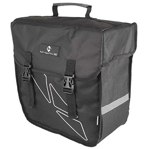 M-Wave Borsa Portapacchi Amsterdam Single, Nera, 18 L