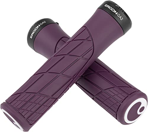 Ergon, Grips Ga2 Purple Reign (Violet) Unisex Adulto, Nero, One Size