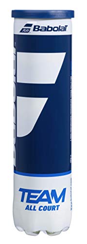Babolat Team All Country X 4 Palline, Adulti, Unisex, Giaune (Nero), Taglia Unica