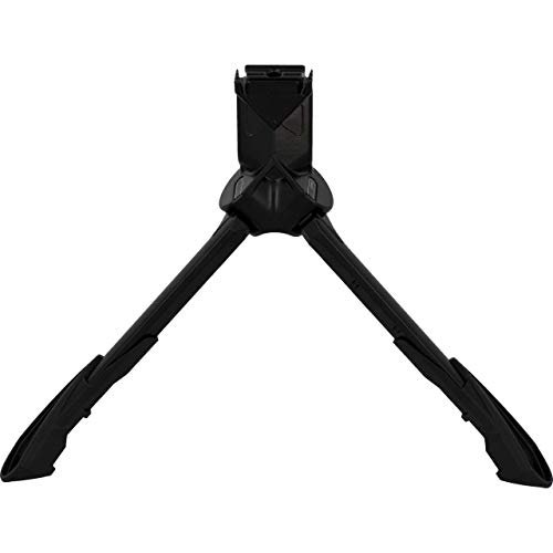 Fischer 50176, Supporto A Due Gambe Unisex, Nero, Tragkraft: 80 Kg