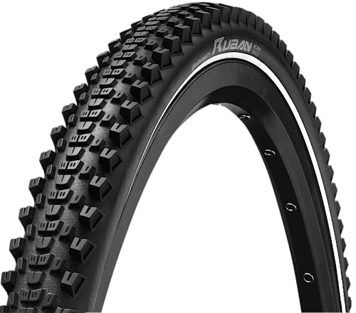 Continental Ruban Shieldwall, Bicycle Tire Unisex-Adult, Black, 29", 29 X 2.10
