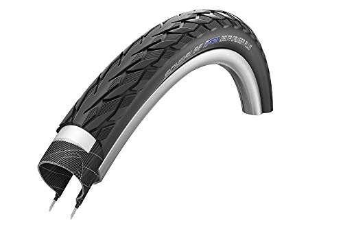 Schwalbe Delta Cruiser, Pneumatico Per Bicicletta Unisex Adulto, Nero, 50-622