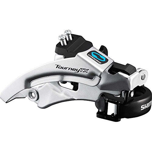 Shimano Umwerfer 'Fd-Tx800' Mod.15 Sb-Verpackt, Top Swing, Dual Pull Mit Schelle 34,9Mm Und Adaptern 31,8Mm Und 28,6Mm, Für 42/48Z. Kettenlinie 47,5/5