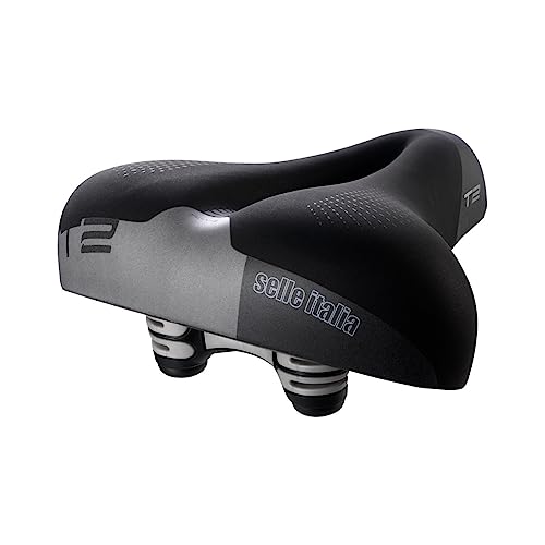 Selle Italia Sella T 2 Flow Nera, L2 (Ex Zeta)