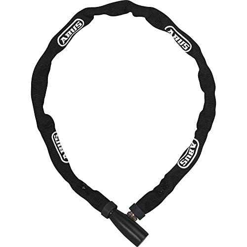 Abus Lucchetto A Catena 1500 Web - Lucchetto Per Bicicletta In Acciaio Speciale Rotonda Spessa 4 Mm Livello Di Sicurezza 3 60 Cm Nero