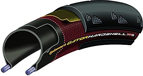 Continental Gatorhardshell, Continental Bici Unisex Adulto, Nero, 700 X 28C Folding