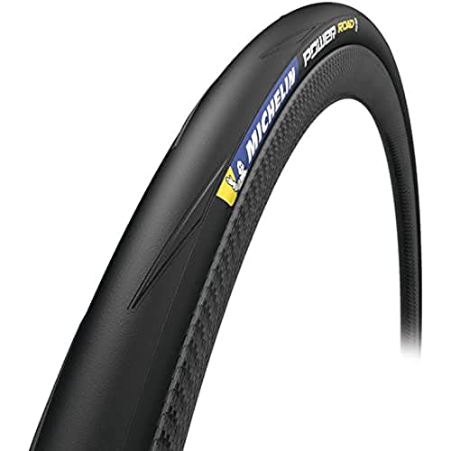 Michelin Pneu 700X28 Power Road Tubeless Bicicletta, Nero, 700X28C Unisex Adulto
