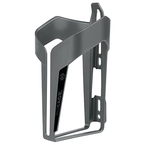 Sks Germany Velocage Basalt Grey Bevande (Portabottiglie Leggero Dal Design Sportivo, Fissaggio Sicuro, Compatibile Con Tutte Le Comuni Bottiglie Da B