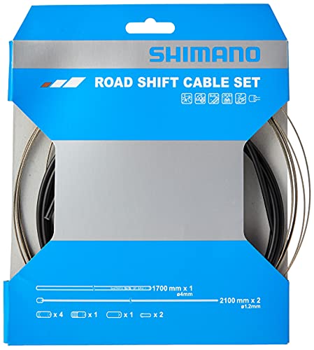Shimano (Shno5, Kit Cavi Bici Da Corsa, Nero Taglia Unica