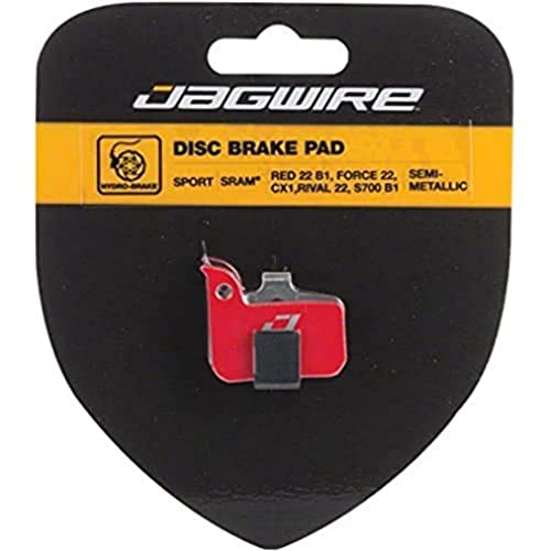 Jagwire Mountain Sport Disco Freno Semi-Metà¡Lico Per Sram Road Hydraulic Rosso