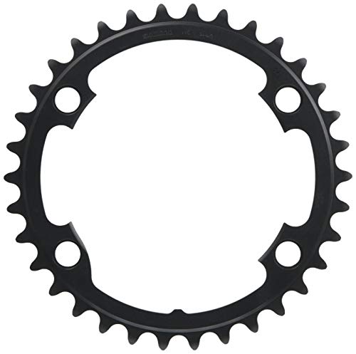 Shimano 4524667744603, Fc-R8000 Road Ultegra 2X11S Chainring 34 Teeth Black Unisex Adulto, Grigio, 50/34