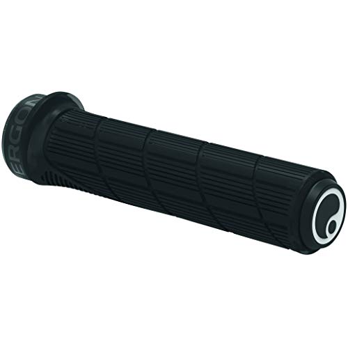 Ergon Grips Technical-Gd1 Evo Slim Factory Noir Stealth Frozen, Manubrio Per Bicicletta. Unisex Adulto, Nero, Taglia Unica