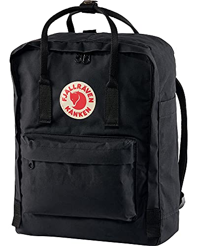 Fjällräven Kånken, Zaini, Nero (Black), 16 L (38 X 27 X 13 Cm)