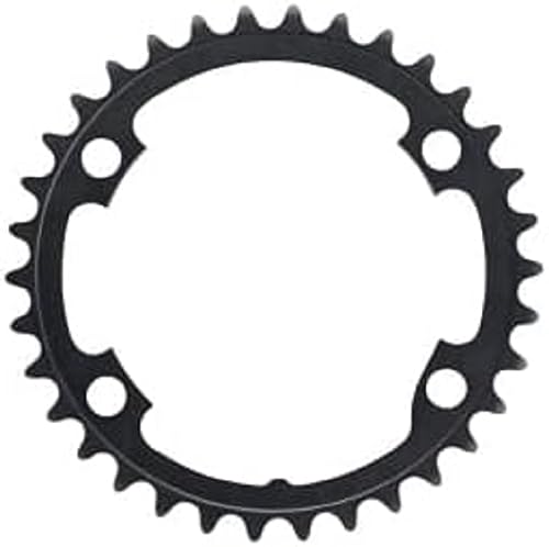Shimano 4524667744627, Fc-R8000 Road Ultegra 2X11S Chainring 39 Teeth Black Unisex Adulto, Aluminium, 53/39