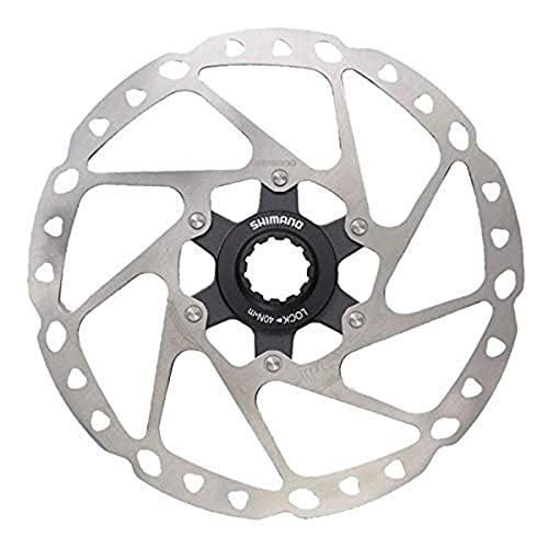 Shimano, Disco 160Mm Center Lock-Sm-Rt64 Unisex Adulto, Argento