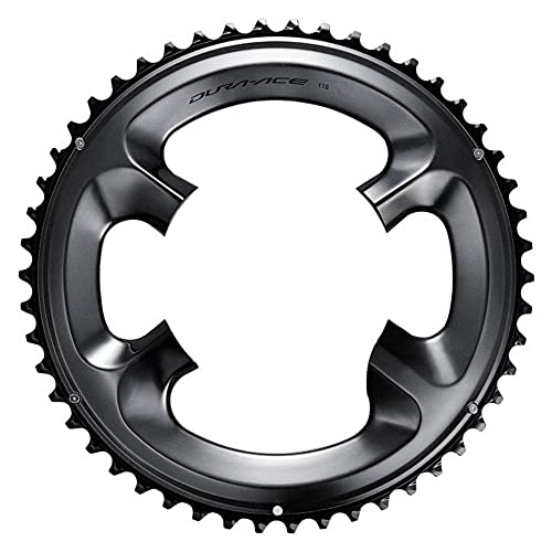 Shimano Fc-R9100, Corona, 53 Denti, Nero