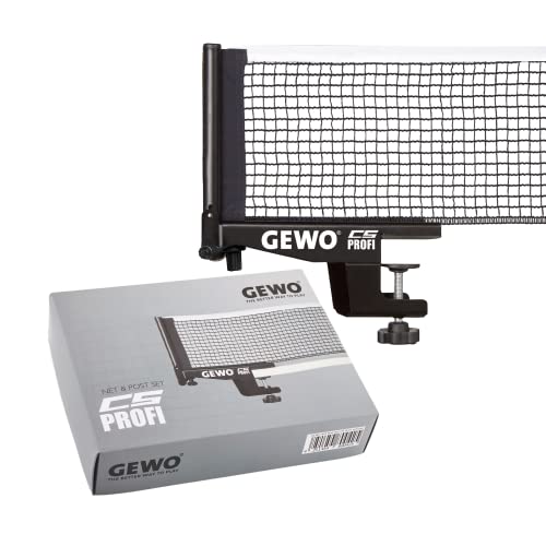 Gewo Rete Cs Professionale, Ping Pong Unisex, Nero, Taglia Unica