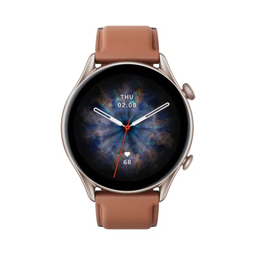 Amazfit Smartwatch Gtr 3 Pro Orologio Intelligente, Chiamata Bluetooth, Alexa Integrato, Amoled Da 1.45", Riproduzione Di Musica, 150 Modalità Sportiv