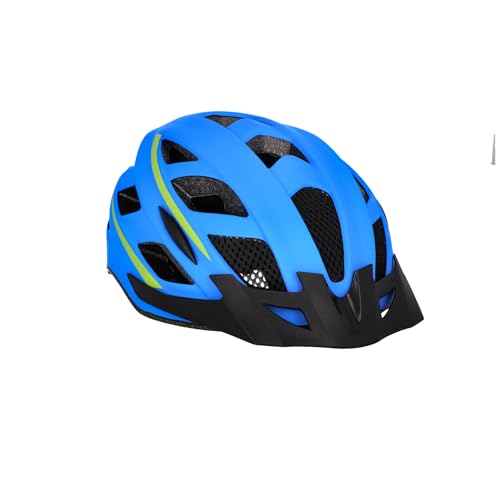 Fischer Fahrradhelm Casco Da Bicicletta, Unisex-Adulto, Blu (Montis Blue), S/M (52-59)