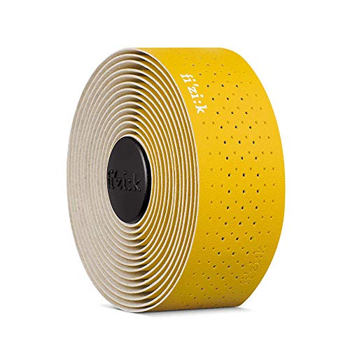 Fizik Tempo Microtex Classic 2,0Mm-Yellow, Nastro Da Bicicletta Unisex Adulto, Giallo, Taglia Unica