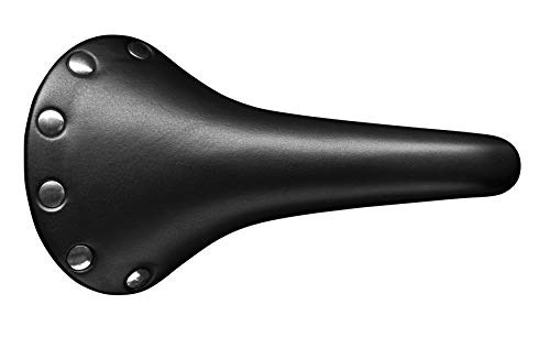 Selle San Marco Regal, Sellini Per Biciclette Unisex, Black + Silver Rivet, One Size
