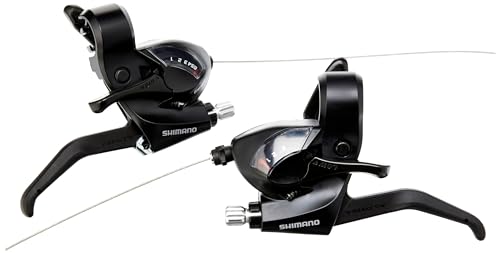 Shimano-Pattini Freno V-Brake Ef41 6 X 3 V, Cambi, Colore: Nero